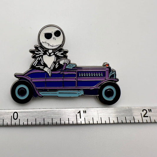 Loungefly Disney Nightmare Before Christmas Retro Cars Pin - Jack Skellington