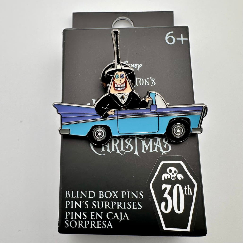 Loungefly Disney Nightmare Before Christmas Retro Cars Pin - Mayor