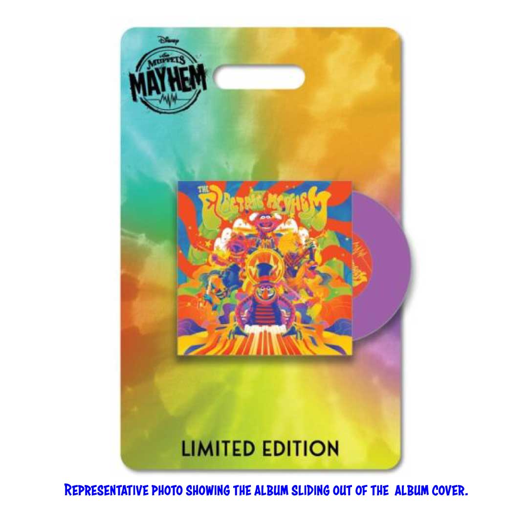 WDI The Muppets Mayhem Vinyl Album Slider Pin - Limited Edition