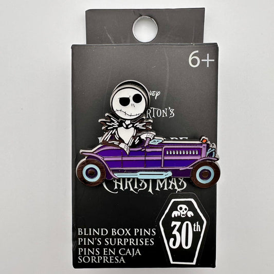 Loungefly Disney Nightmare Before Christmas Retro Cars Pin - Jack Skellington