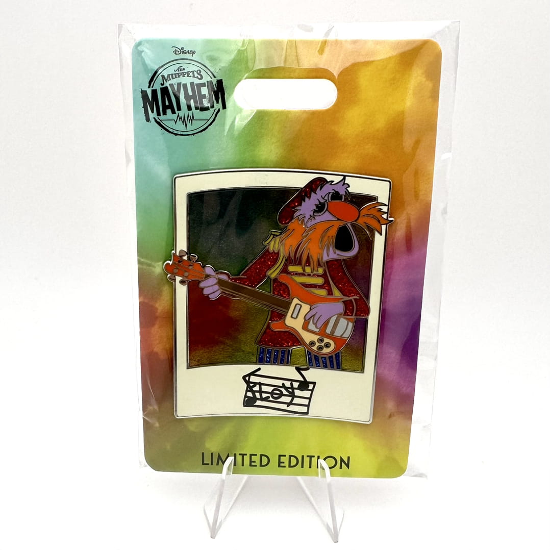 WDI The Muppets Mayhem Floyd Photo Profile Portrait Pin - Limited Edition