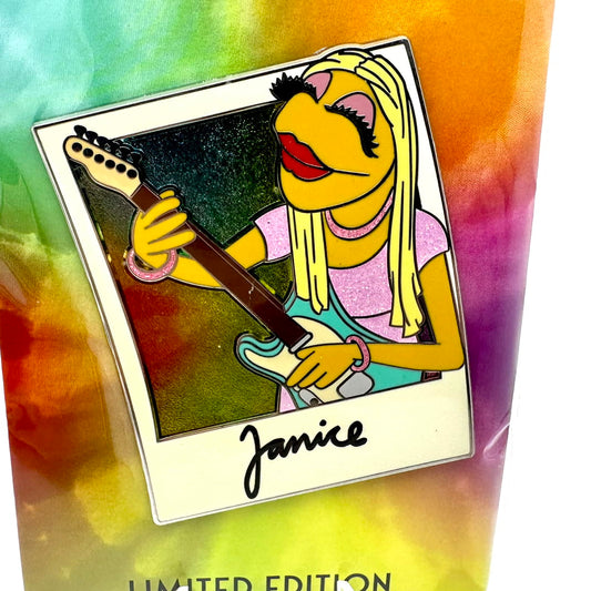 WDI The Muppets Mayhem Janice Photo Profile Portrait Pin - Limited Edition