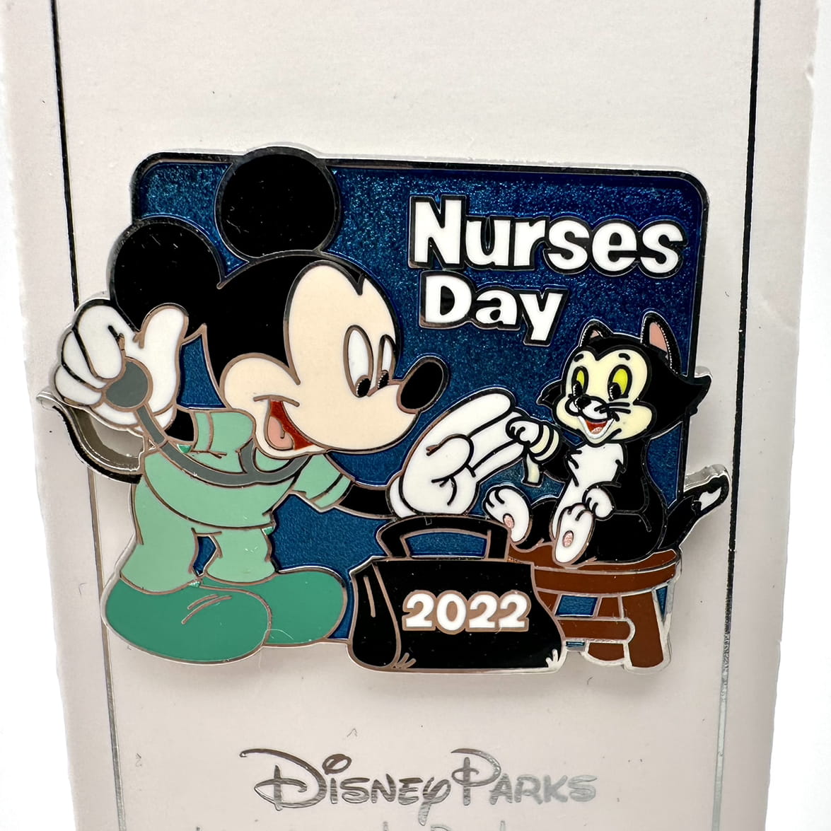 Nurse's Day Limited Release Pin - Mickey & Figaro