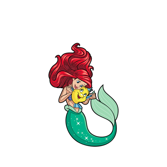 Ariel with Flounder FiGPiN #992 - D23 Expo Exclusive - Limited Edition of 1500