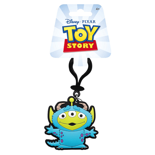 Toy Story Alien Remix Sulley PVC Soft Touch Bag Clip