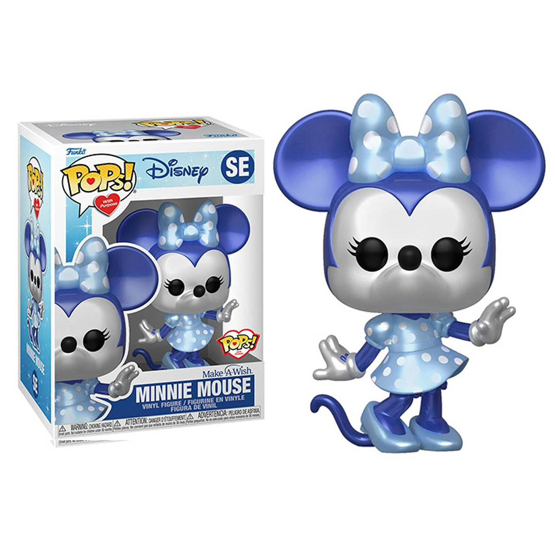 Funko Pop! Disney - Minnie Mouse Make A Wish Metallic (Pops with Purpo
