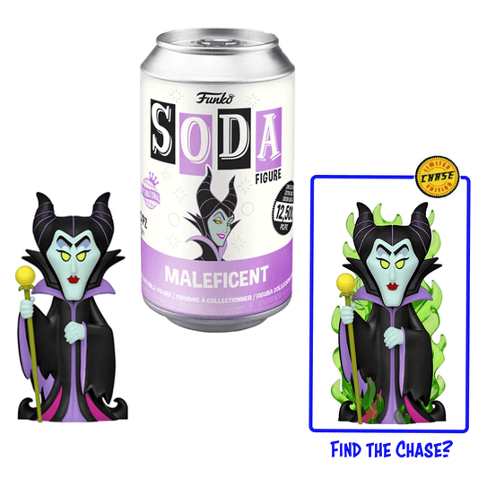 Funko Soda Disney Sleeping Beauty Maleficent Limited Edition (Int Version) - Chance of CHASE Variant!
