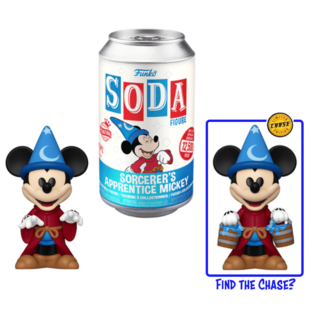 Funko Soda Disney Fantasia Sorcerer's Apprentice Limited Edition (Int Version) - Chance of CHASE Variant!