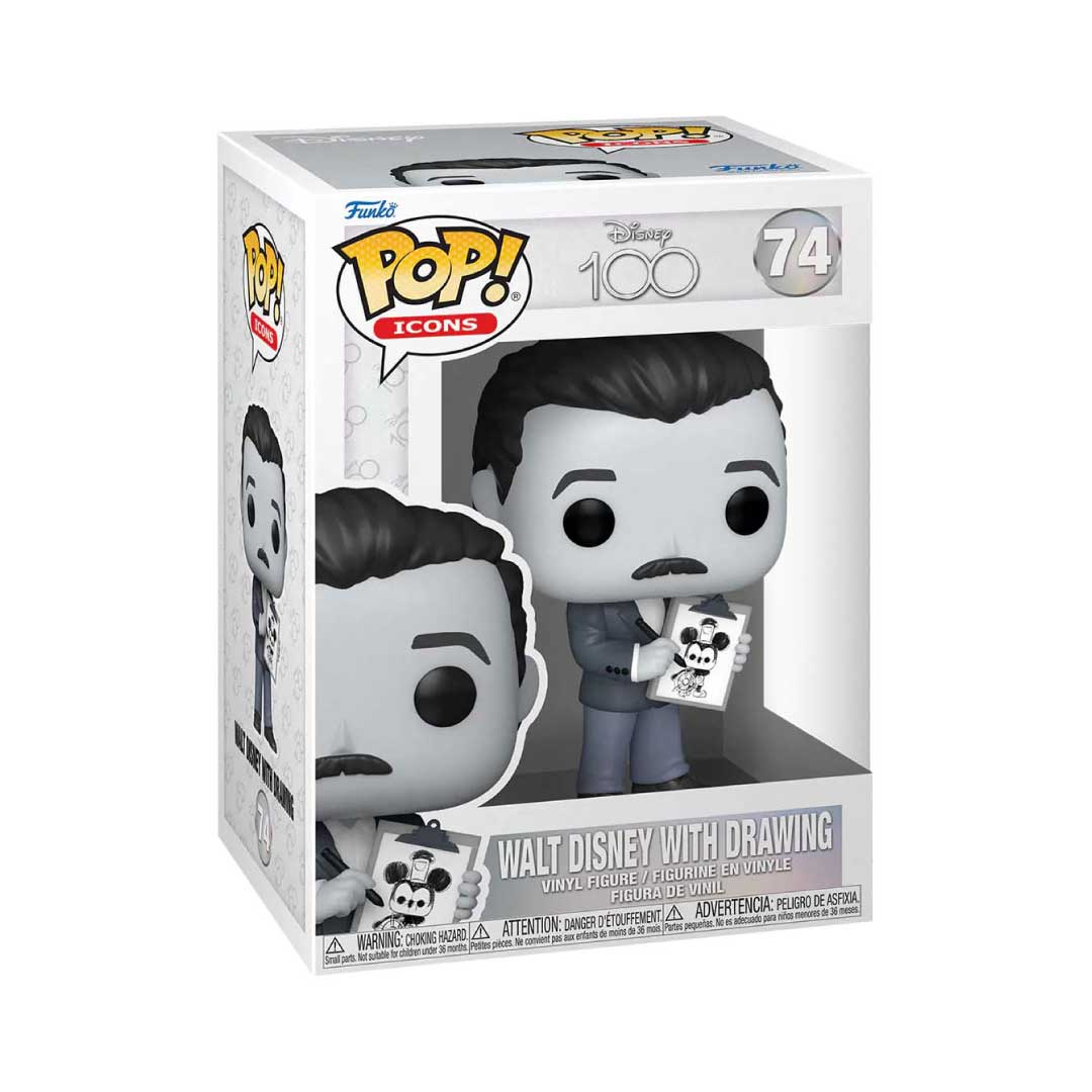 Funko Pop! Disney 100th - Walt with Drawing