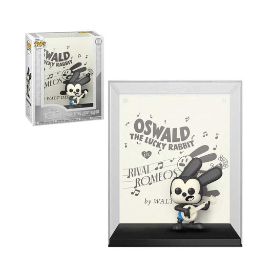 Funko Pop! Disney 100th - Oswald the Lucky Rabbit Art Cover Figure with Case