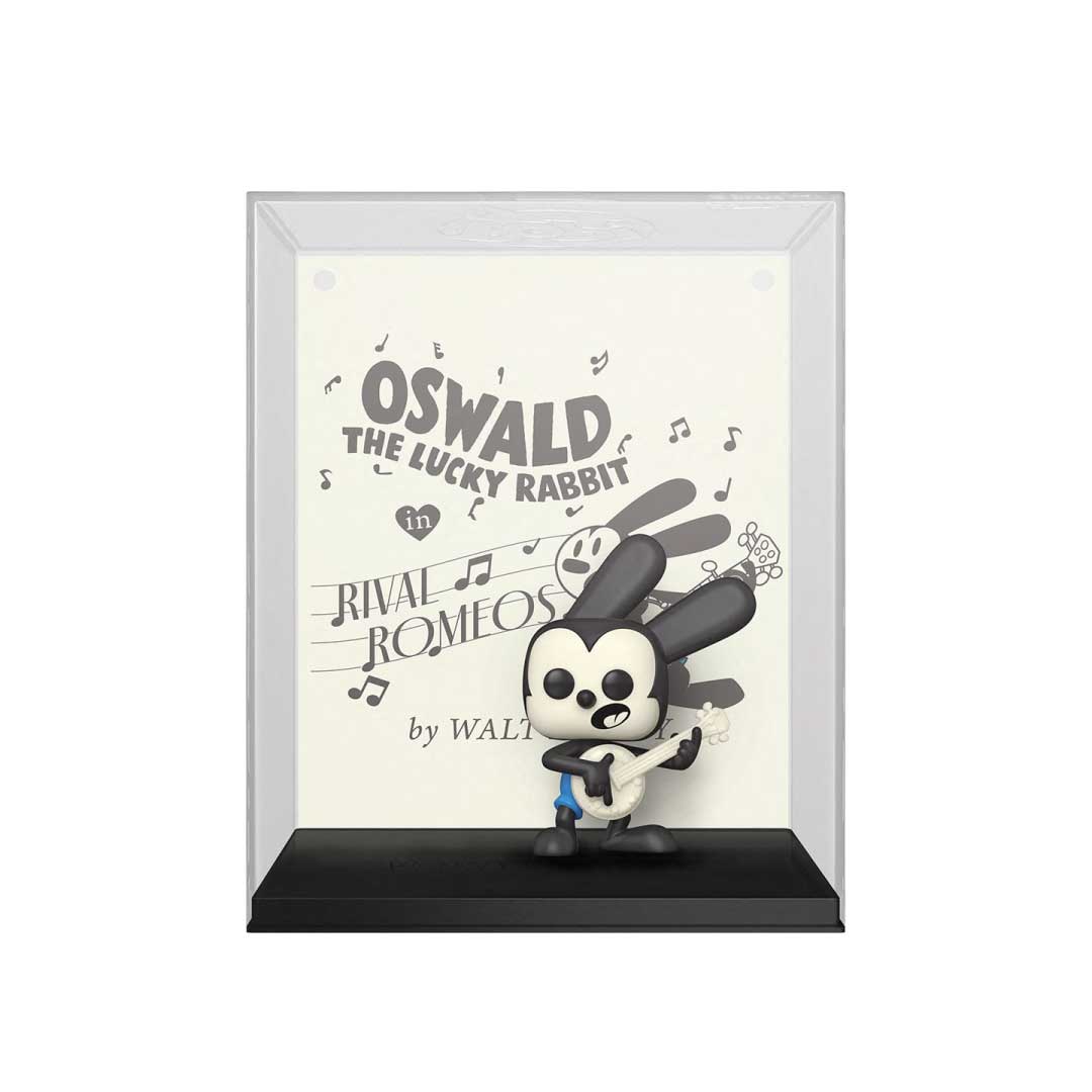 Funko Pop! Disney 100th - Oswald the Lucky Rabbit Art Cover Figure with Case