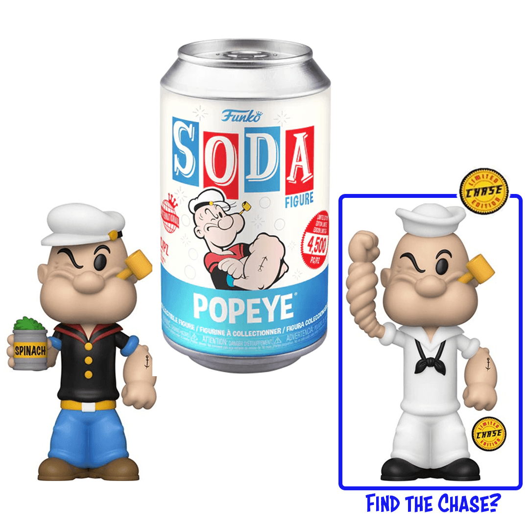 Funko Soda Popeye Limited Edition (Int Version) - Chance of CHASE Variant!