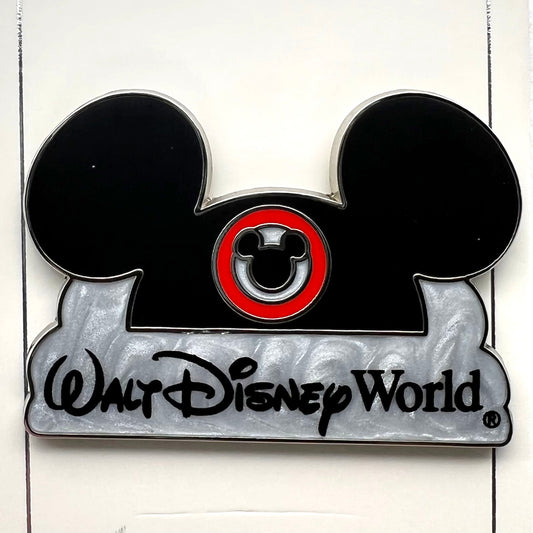 WDW Ear Hat Logo Pin