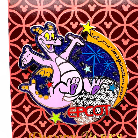 Figment in Epcot Pin - Let Your Imagination Soar