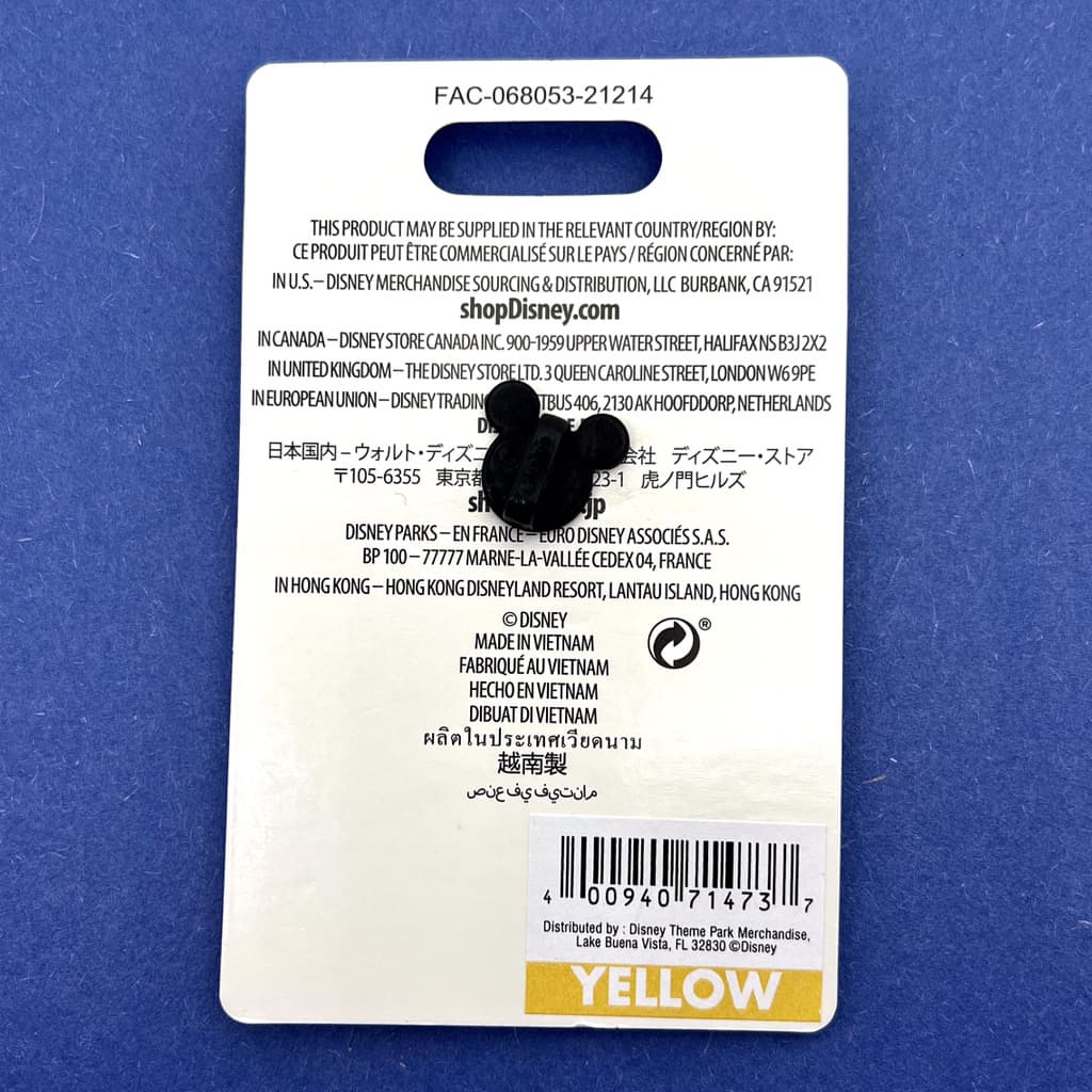 Valentines Day 2022 - Mickey and Minnie Kissing Pin