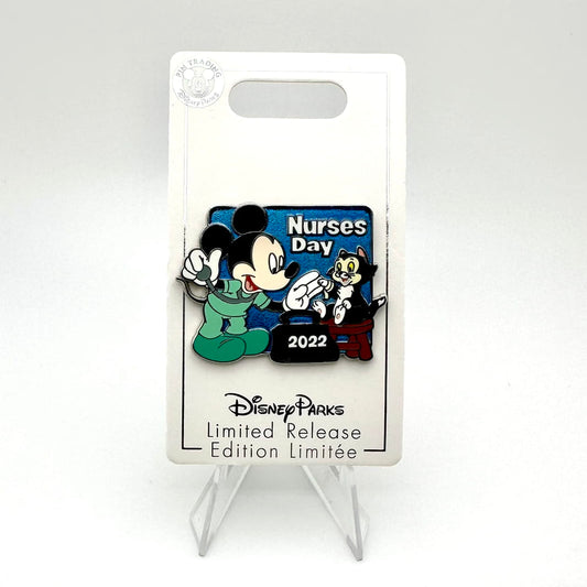 Nurse's Day Limited Release Pin - Mickey & Figaro
