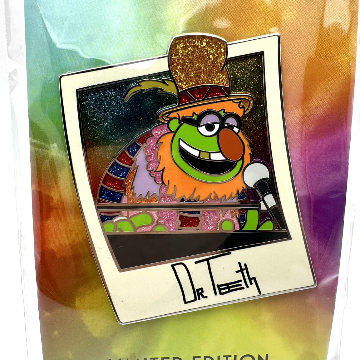WDI The Muppets Mayhem Dr Teeth Photo Profile Portrait Pin - Limited Edition