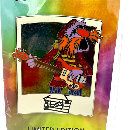 WDI The Muppets Mayhem Floyd Photo Profile Portrait Pin - Limited Edition