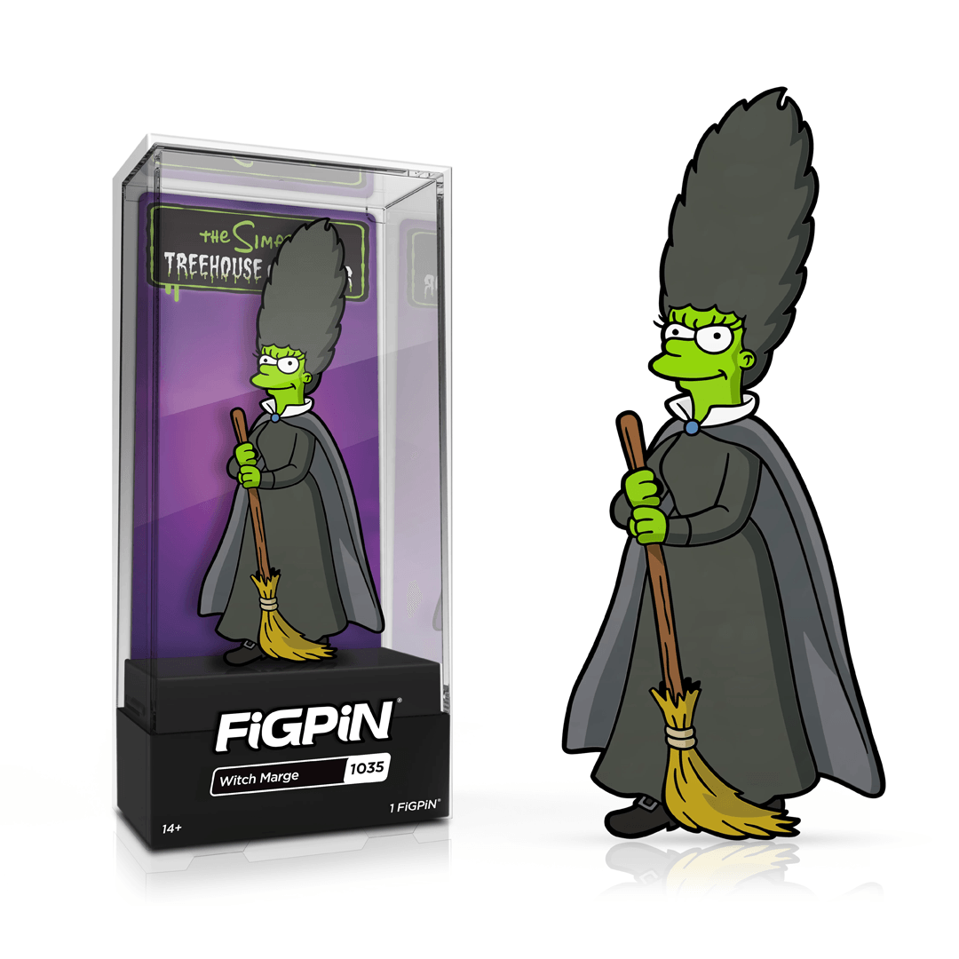 Witch Marge FiGPiN #1035 - D23 Expo Exclusive - Limited Edition of 1000