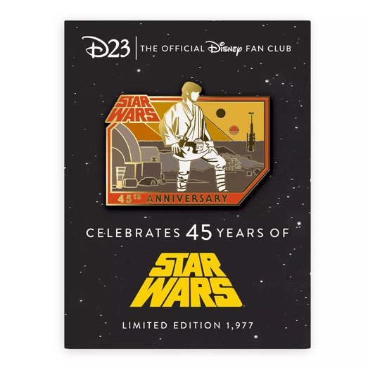 D23 Exclusive Star Wars 45th Anniversary Pin - Limited Edition
