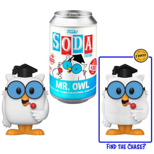 Funko Soda Tootsie Roll Pop Mr. Owl (Int Version) - Chance of CHASE Variant!