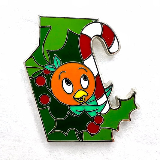 Disney Store 2022 LE2220 Christmas Advent Calendar Orange Bird Pin