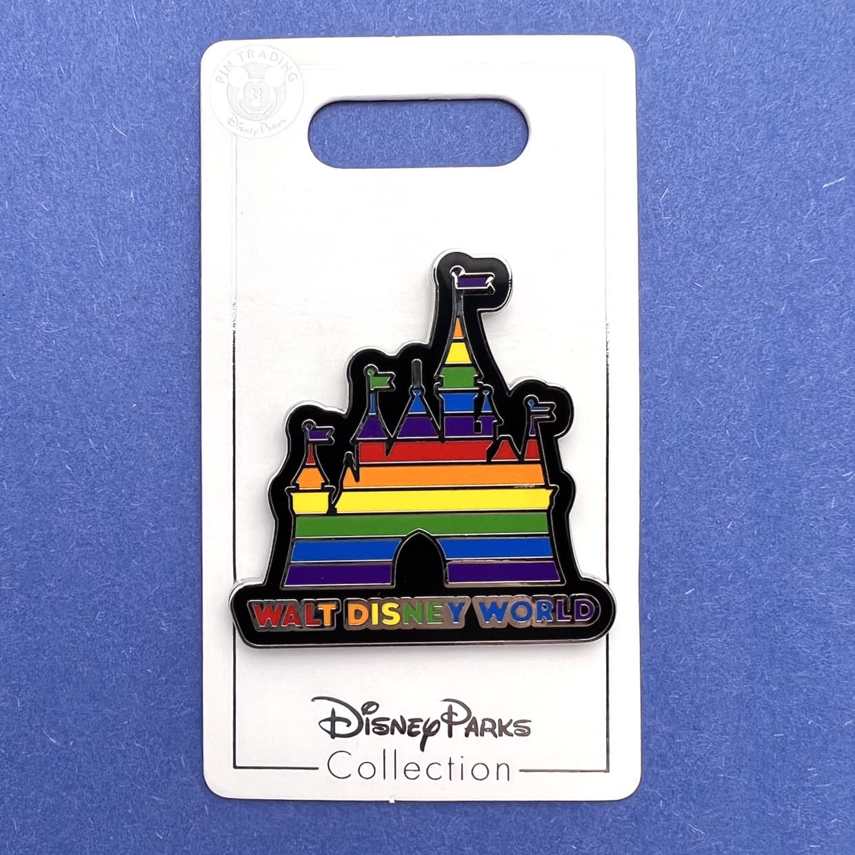 WDW Cinderella Castle Rainbow Pin