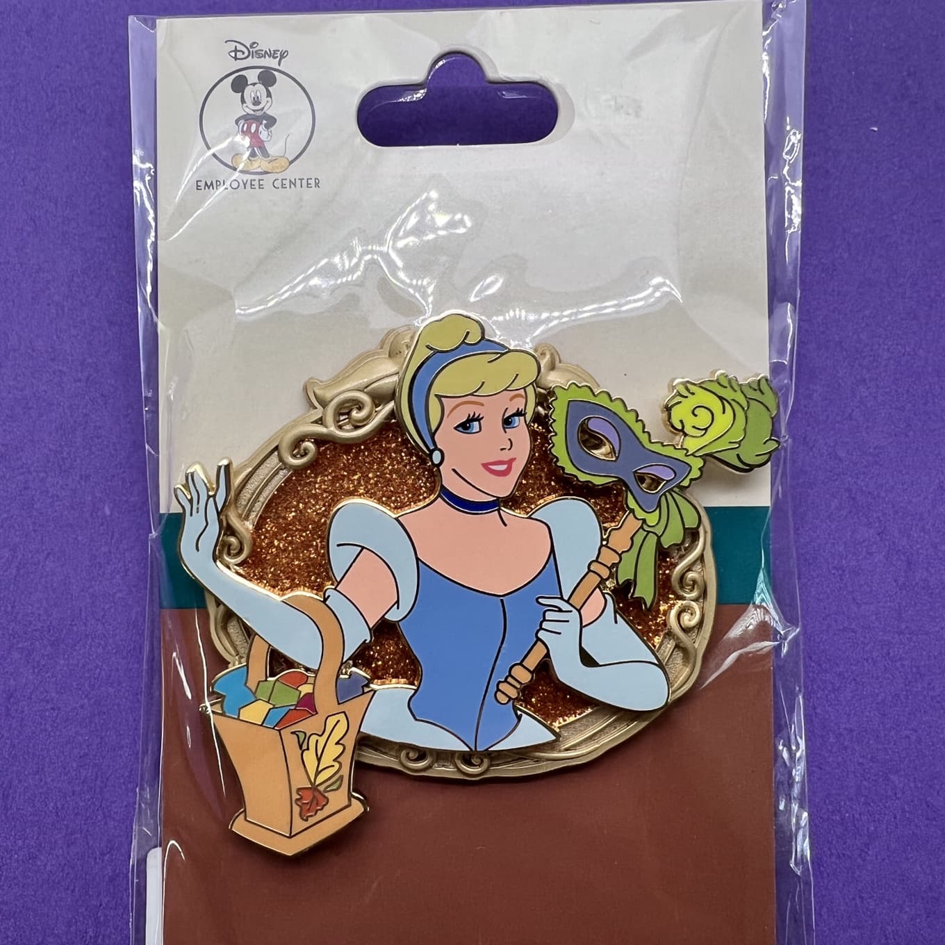 DEC Cinderella Halloween Masquerade Pin LE 250