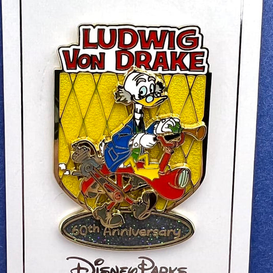 Ludwig Von Drake 60th Anniversary Limited Release Pin