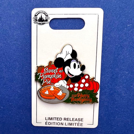 Happy Thanksgiving 2021 - Limited Release Minnie Mouse Pin