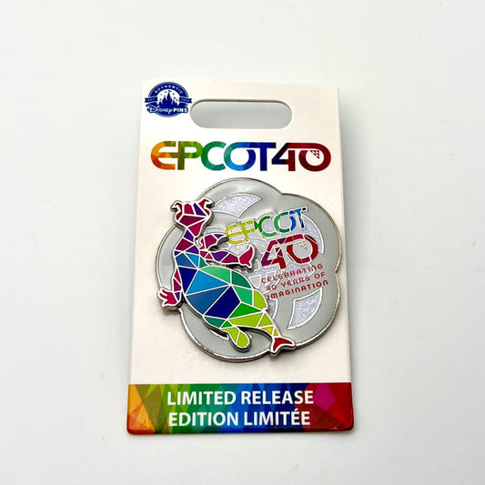 EPCOT 40th Anniversary Mosaic Figment Pin